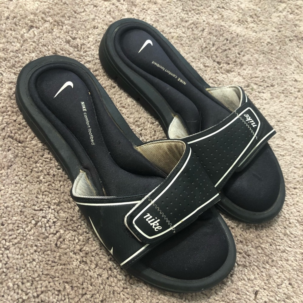 Nike foam slides